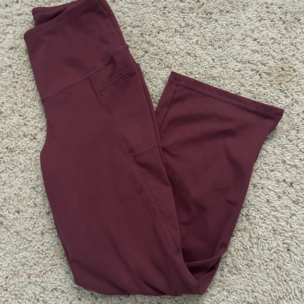 Jockey Women's Maroon Leggings